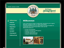 Tablet Screenshot of freiberger-zinn.de